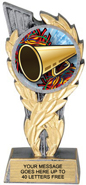 Insert Holder Wreath Framed Color Resin Trophy [5.5 inch]