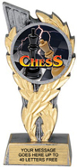 Insert Holder Wreath Framed Color Resin Trophy [5.5 inch]