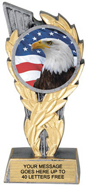 Insert Holder Wreath Framed Color Resin Trophy [5.5 inch]