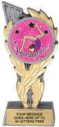 Insert Holder Wreath Framed Color Resin Trophy [5.5 inch]