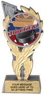 Insert Holder Wreath Framed Color Resin Trophy [5.5 inch]