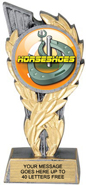 Insert Holder Wreath Framed Color Resin Trophy [5.5 inch]