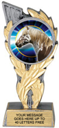 Insert Holder Wreath Framed Color Resin Trophy [5.5 inch]