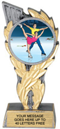 Insert Holder Wreath Framed Color Resin Trophy [5.5 inch]