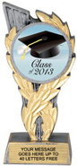 Insert Holder Wreath Framed Color Resin Trophy [5.5 inch]