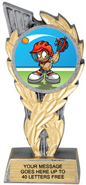 Insert Holder Wreath Framed Color Resin Trophy [5.5 inch]