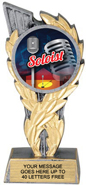 Insert Holder Wreath Framed Color Resin Trophy [5.5 inch]