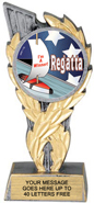 Insert Holder Wreath Framed Color Resin Trophy