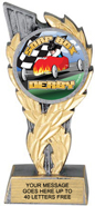 Insert Holder Wreath Framed Color Resin Trophy [5.5 inch]