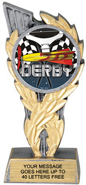Insert Holder Wreath Framed Color Resin Trophy