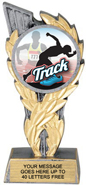 Insert Holder Wreath Framed Color Resin Trophy [5.5 inch]