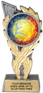 Insert Holder Wreath Framed Color Resin Trophy [5.5 inch]