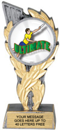 Insert Holder Wreath Framed Color Resin Trophy