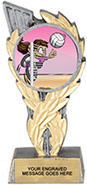 Insert Holder Wreath Framed Color Resin Trophy
