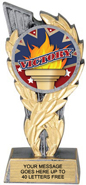 Insert Holder Wreath Framed Color Resin Trophy [5.5 inch]