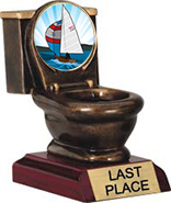 Toilet Bowl Insert Resin Trophy [5 inch]