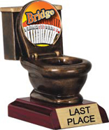 Toilet Bowl Insert Resin Trophy [5 inch]