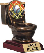 Toilet Bowl Insert Resin Trophy [5 inch]