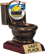 Toilet Bowl Insert Resin Trophy [5 inch]