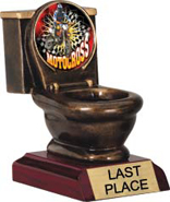 Toilet Bowl Insert Resin Trophy [5 inch]