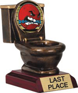 Toilet Bowl Insert Resin Trophy [5 inch]