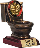 Toilet Bowl Insert Resin Trophy [5 inch]