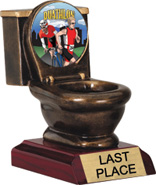 Toilet Bowl Insert Resin Trophy [5 inch]