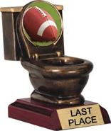 Toilet Bowl Insert Resin Trophy [5 inch]