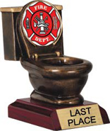 Toilet Bowl Insert Resin Trophy [5 inch]