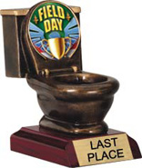 Toilet Bowl Insert Resin Trophy [5 inch]