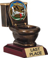 Toilet Bowl Insert Resin Trophy [5 inch]