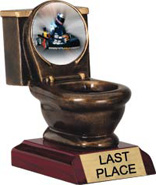 Toilet Bowl Insert Resin Trophy [5 inch]