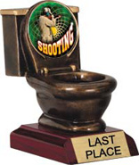 Toilet Bowl Insert Resin Trophy [5 inch]