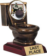 Toilet Bowl Insert Resin Trophy [5 inch]