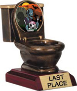 Toilet Bowl Insert Resin Trophy [5 inch]
