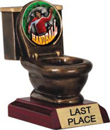 Toilet Bowl Insert Resin Trophy [5 inch]