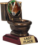 Toilet Bowl Insert Resin Trophy [5 inch]