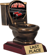 Toilet Bowl Insert Resin Trophy [5 inch]