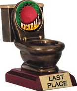 Toilet Bowl Insert Resin Trophy [5 inch]