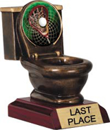 Toilet Bowl Insert Resin Trophy [5 inch]