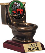 Toilet Bowl Insert Resin Trophy [5 inch]