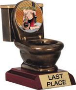 Toilet Bowl Insert Resin Trophy [5 inch]