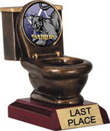 Toilet Bowl Insert Resin Trophy [5 inch]