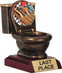 Toilet Bowl Insert Resin Trophy [5 inch]