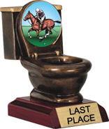 Toilet Bowl Insert Resin Trophy [5 inch]