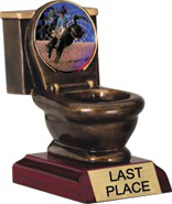 Toilet Bowl Insert Resin Trophy [5 inch]