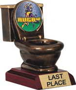 Toilet Bowl Insert Resin Trophy [5 inch]