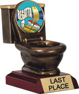 Toilet Bowl Insert Resin Trophy [5 inch]