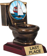 Toilet Bowl Insert Resin Trophy [5 inch]