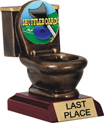 Toilet Bowl Insert Resin Trophy [5 inch]